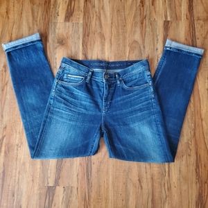 Citizens of Humanity Mandy High Waist Retro Slim Roll Up Jeans Size 29